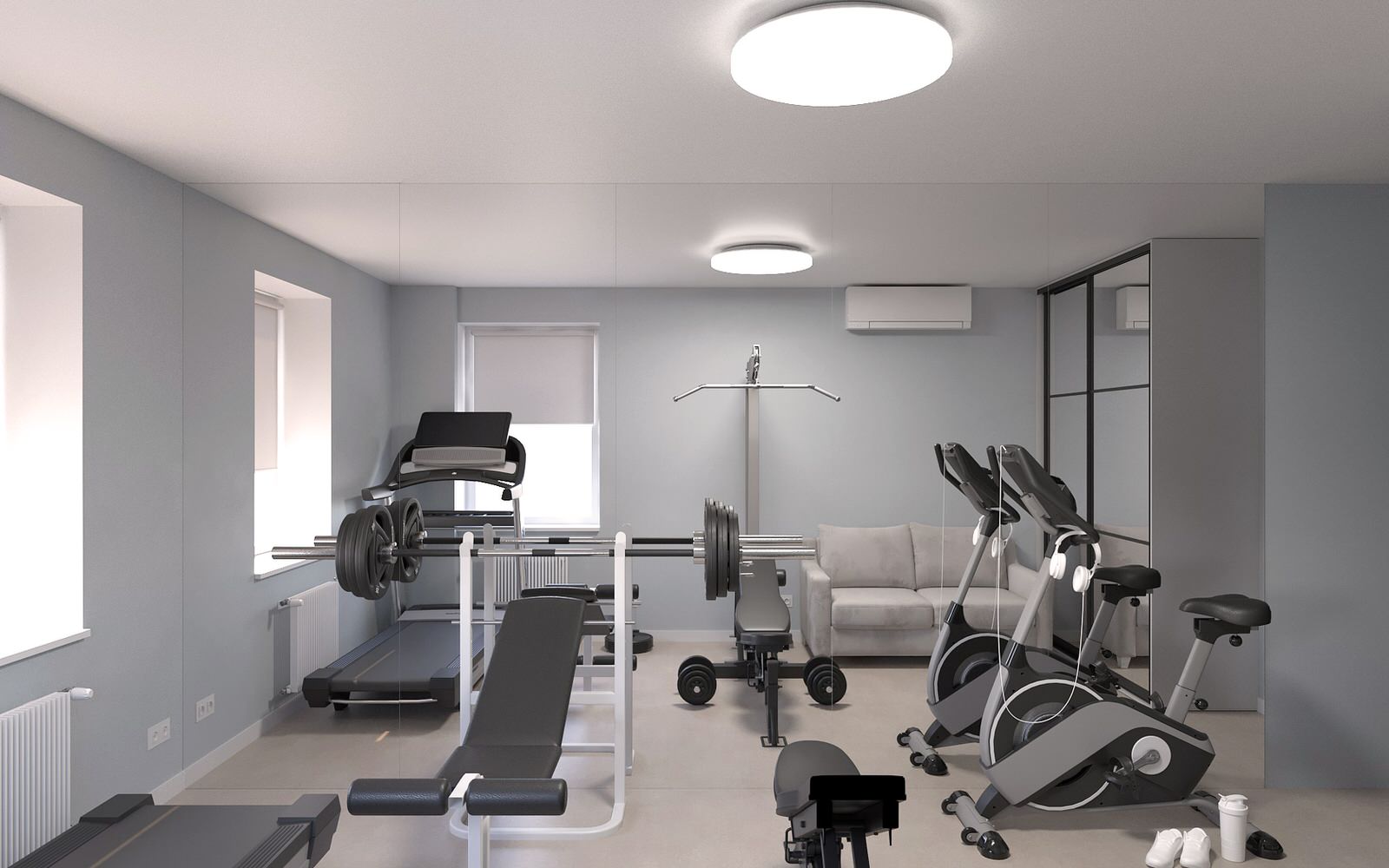 Дизайн проект квартиры 93м