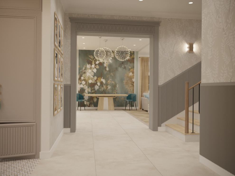 Дом с теплой, семейной атмосферой. 1 этаж