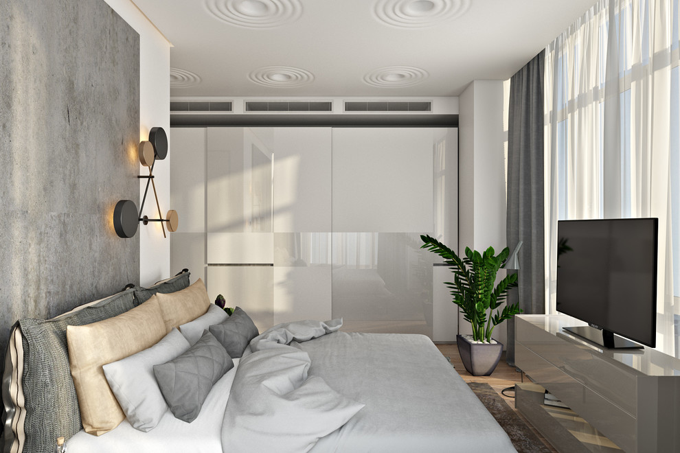 Дизайн интерьера "Многоликость серого"