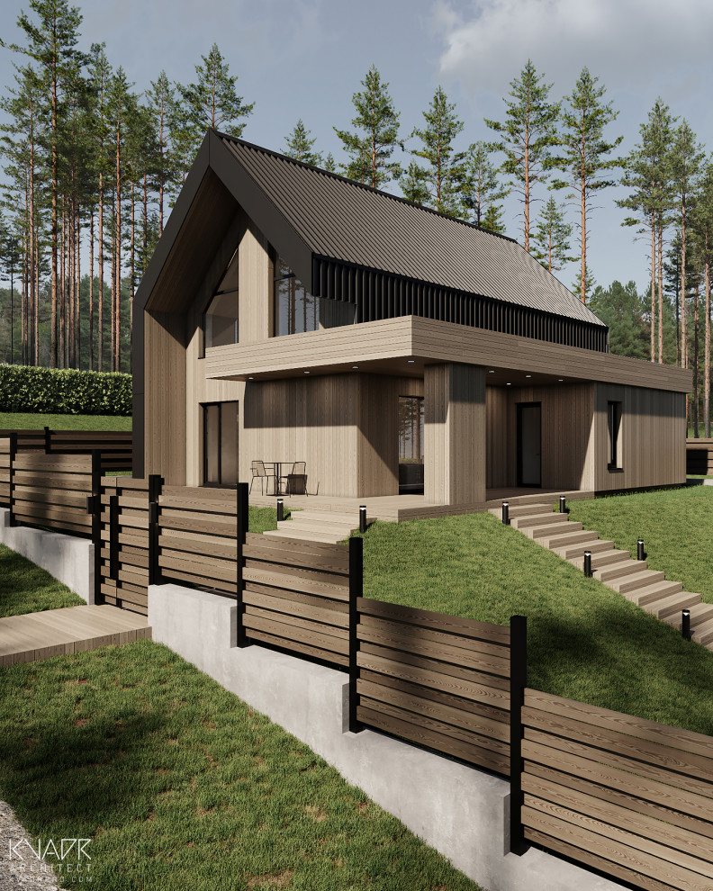 Обложка проекта: ДОМ "БАРНХАУС ЕЛОВЫЙ"