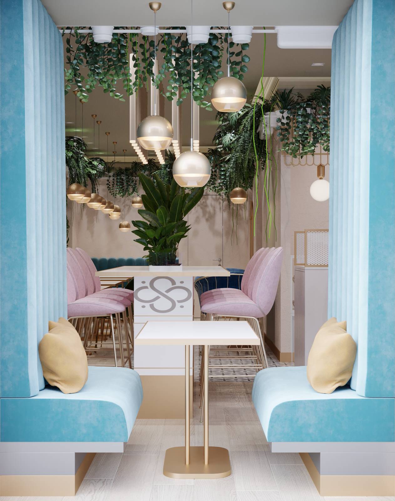 Дизайн проект Кафе-пекарни Волконский