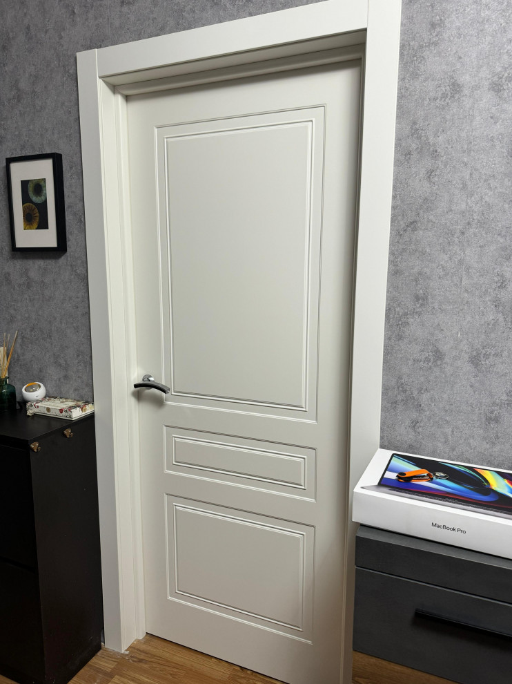 Фрезерованные двери в эмали (неоклассика)