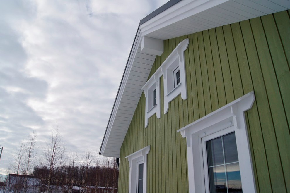 Поселок Ясногорье Московская область Норвежский дом