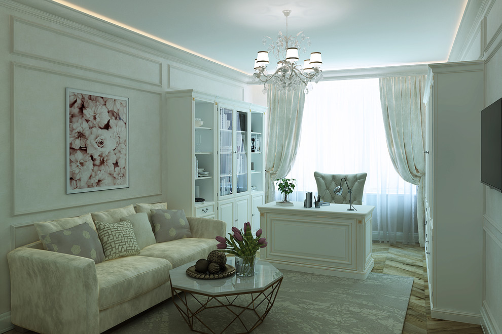 Обложка проекта: Кабинет в квартире