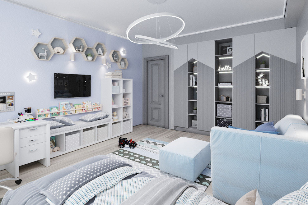 Трехкомнатная квартира в ЖК "Серебряный бор"