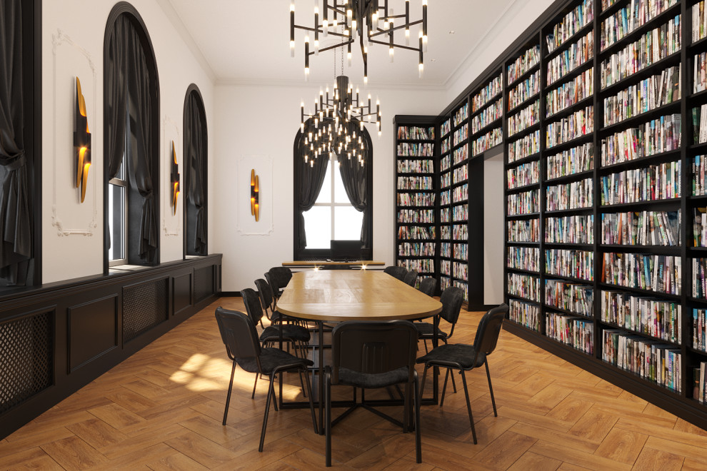 Дизайн-проект Модельной библиотеки в с.Усть-Кяхта (Республика Бурятия)