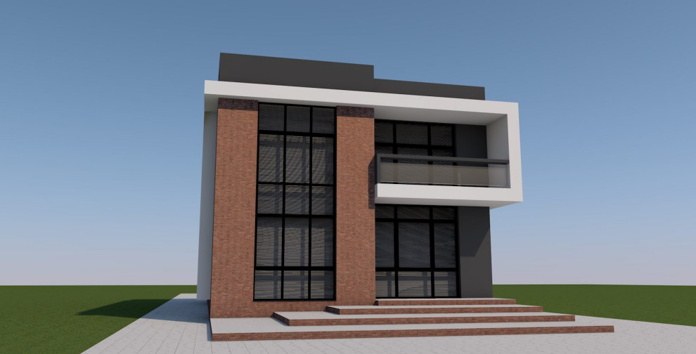 Архитектура дома в стиле Хай-тек