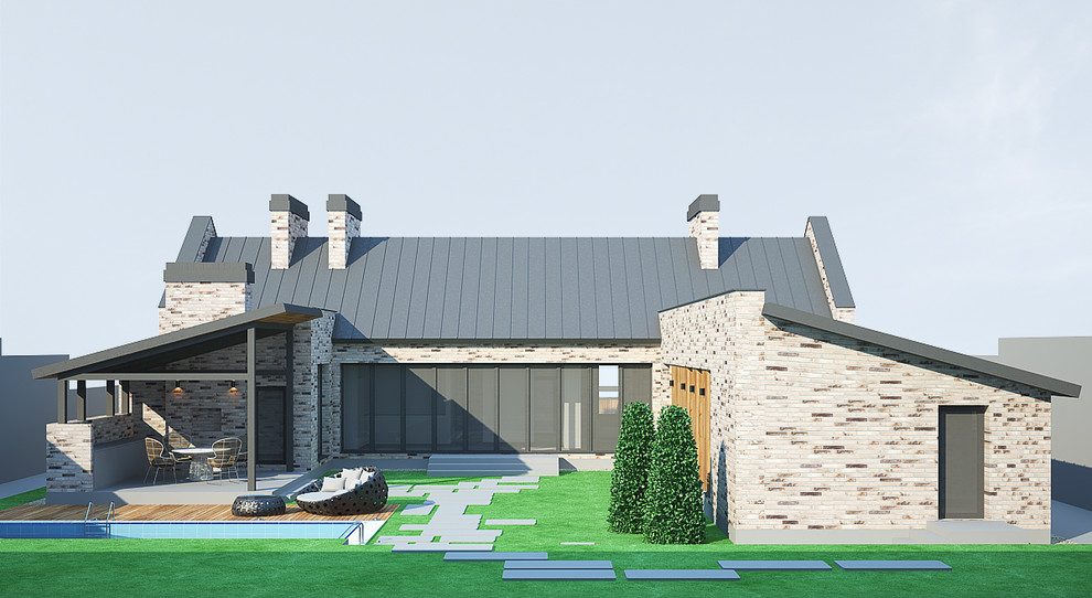 Проект индивидуального жилого дома в п.Усть-Кинельский г.Самары