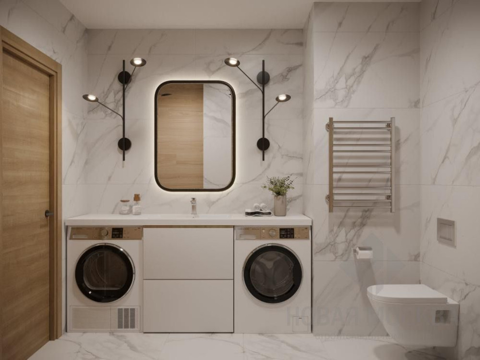 Дизайн-проект 2-комнатной квартиры 65 кв.м в ЖК «Лучи»