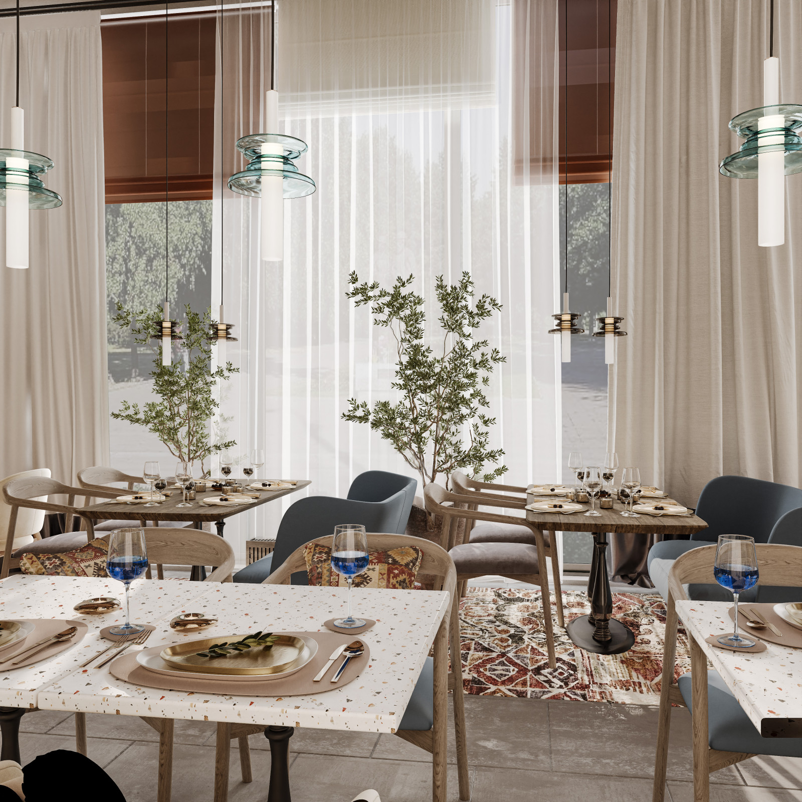 Интерьер ресторана