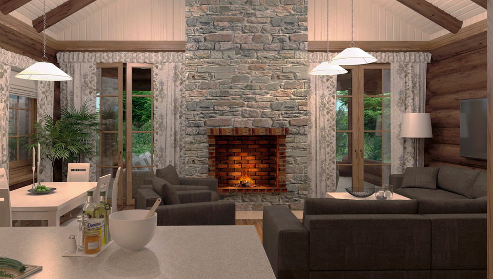 проект дома, ручная рубка.