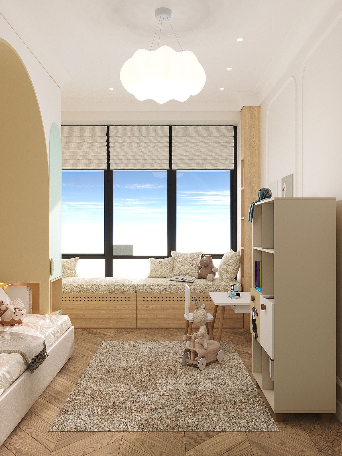 Dream bedroom for a girl
