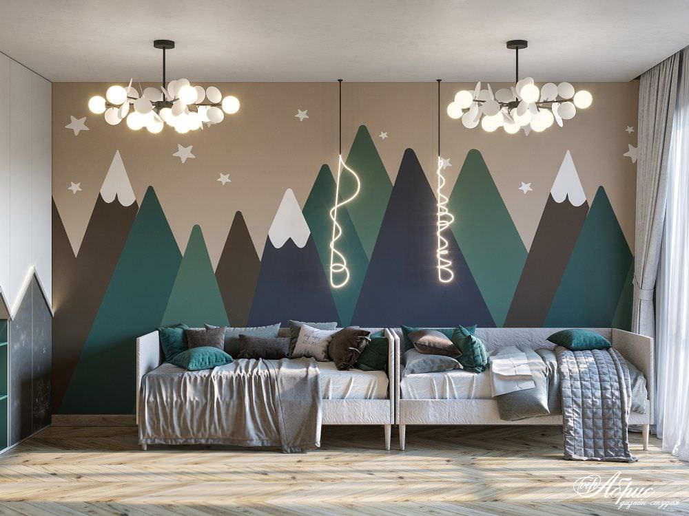 Дизайн интерьера трехкомнатной квартиры в ЖК Атлант (ул.Склизкова)