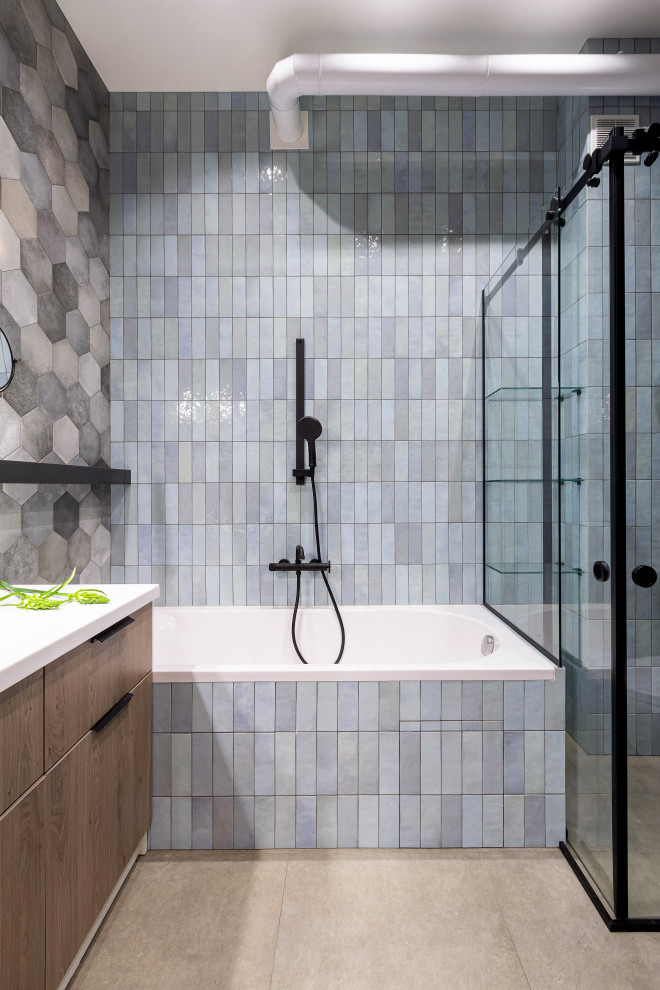 КВАРТИРА С ЯРКИМИ АКЦЕНТАМИ В СТАРОМ ФОНДЕ