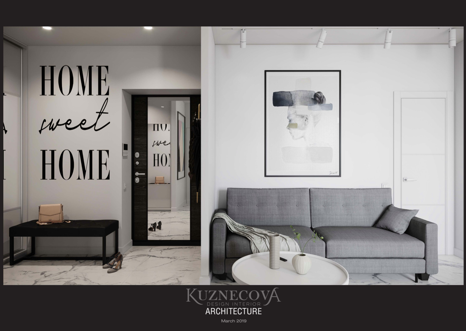 Дизайн проекта квартиры 60 кв.м.