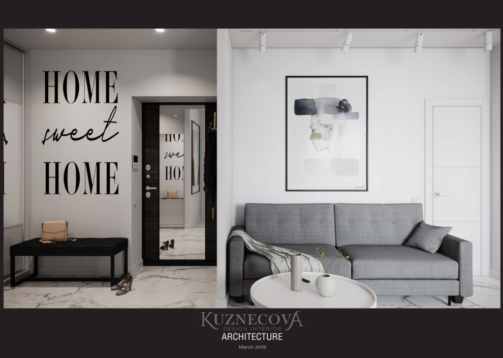 Дизайн проекта квартиры 60 кв.м.