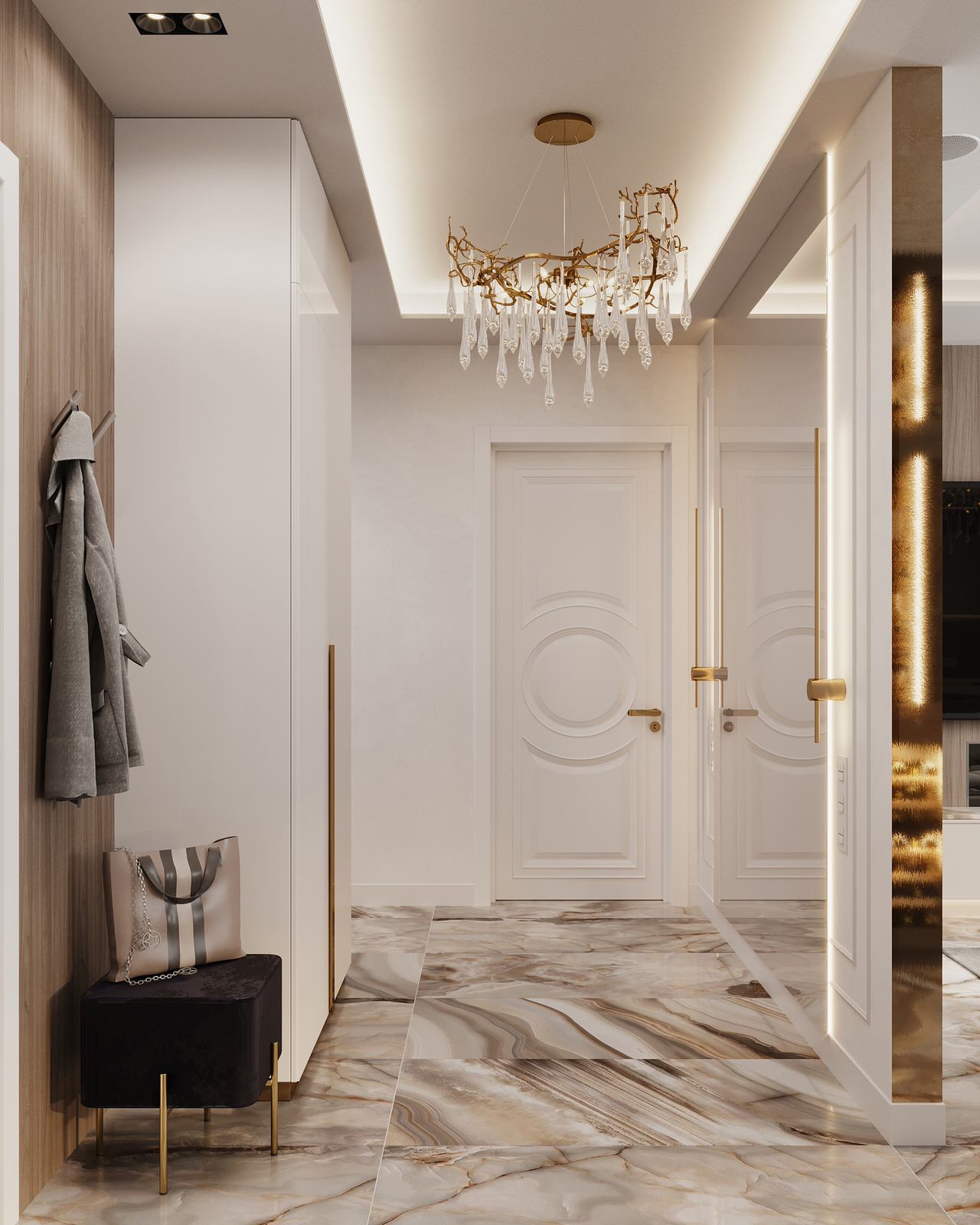 Обложка проекта: Интерьер квартиры в ЖК «Modum», 98м²