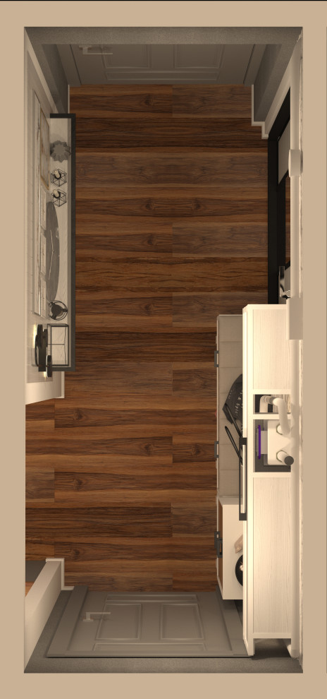 Маленькая однушка в старом фонде "ДО и ПОСЛЕ"