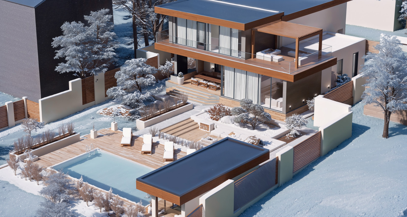 Проект загородного дома «Volga House»