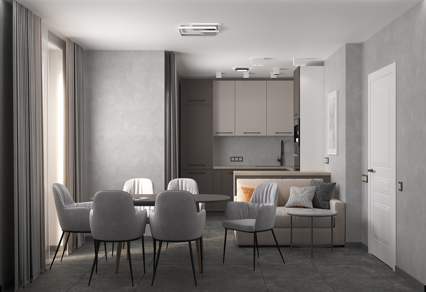 Обложка проекта: Квартира потемнее