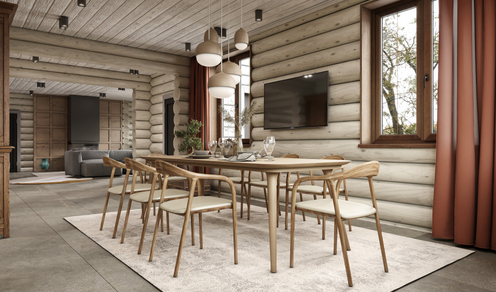 Дизайн-проект загородного дома, 338 кв.м