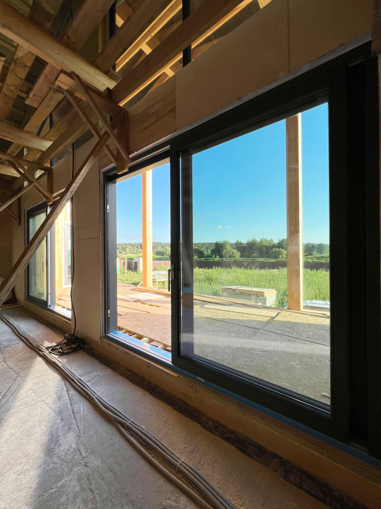 Остекление Каркасного дома в Одинцово