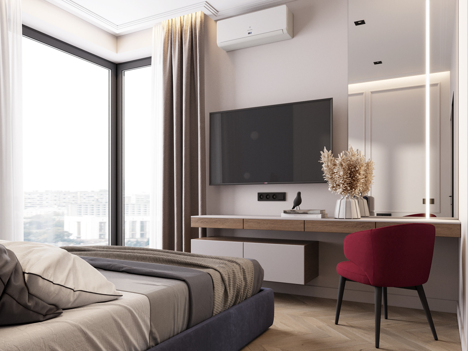 Москва, ЖК "PLAY". Евродвушка 46 кв.м.