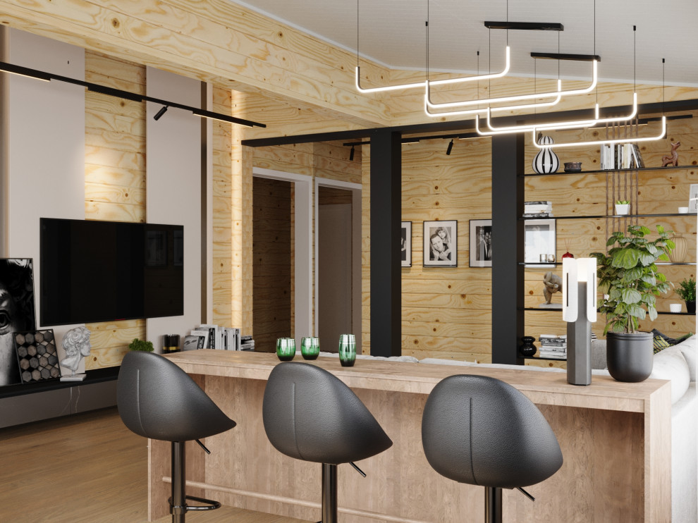 Дом из клееного бруса