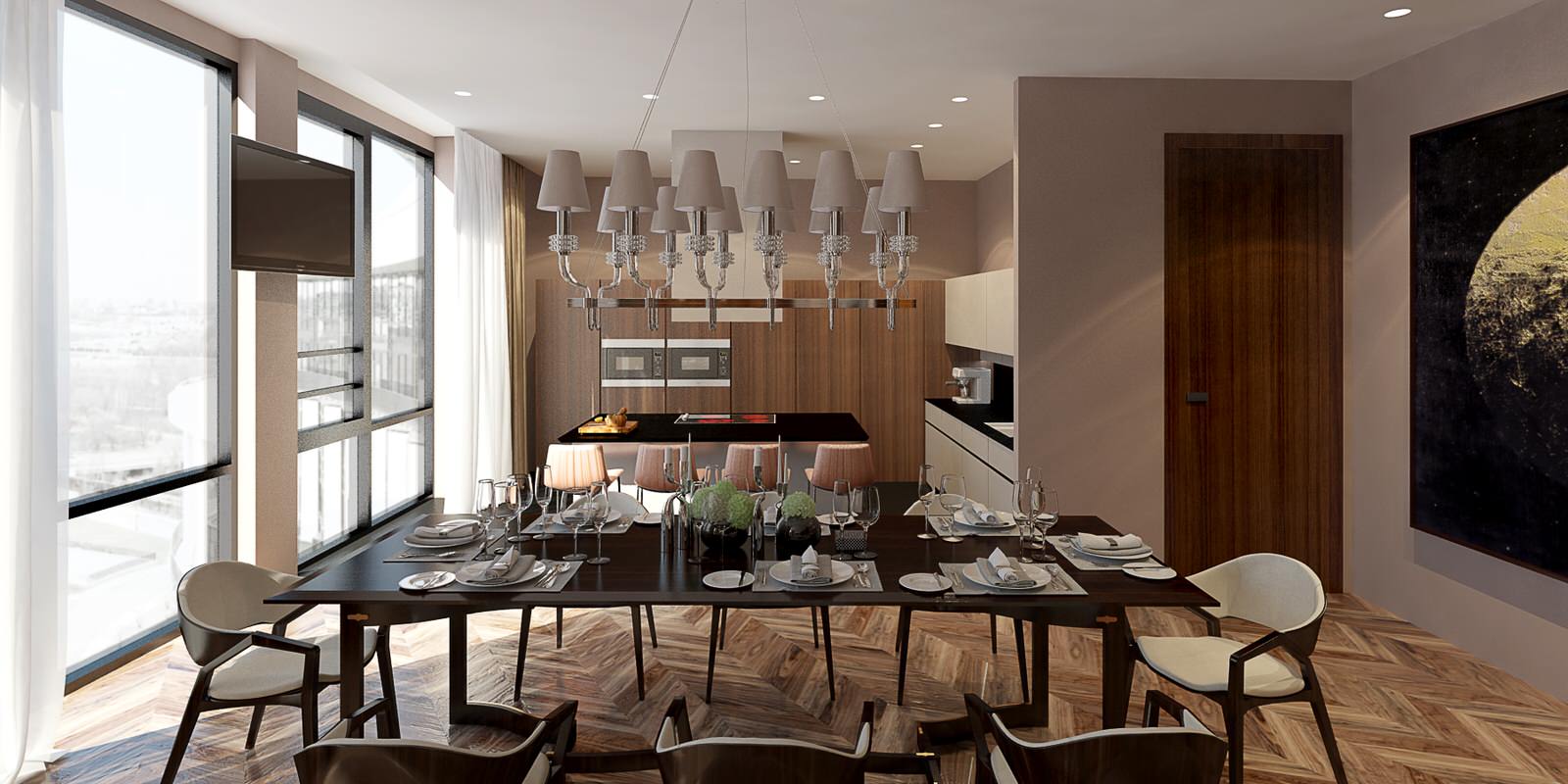 Кухня-столовая