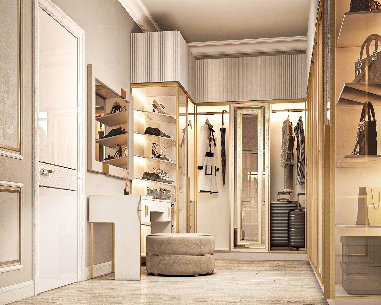 Мастер-спальня в частном доме