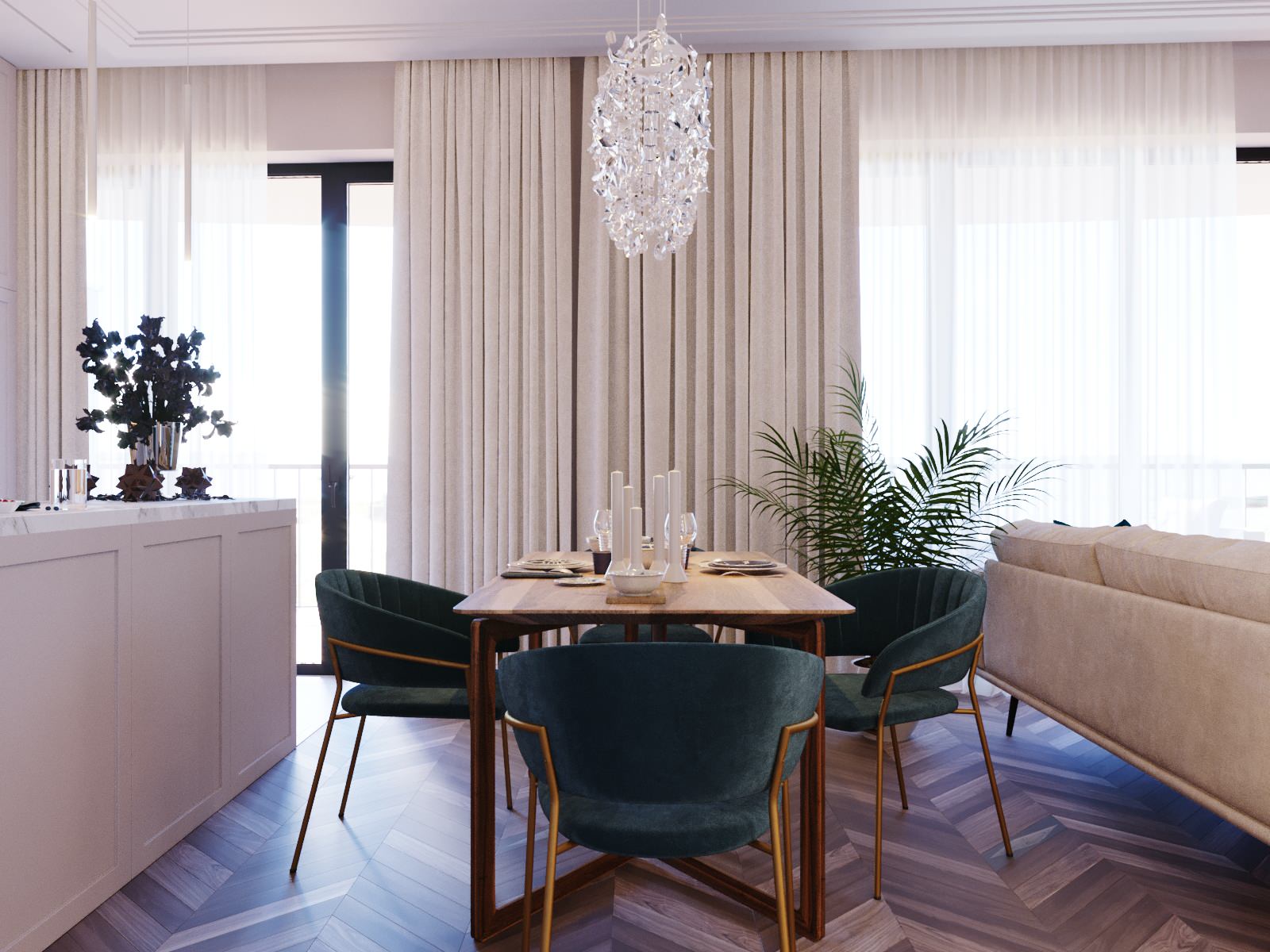 Проект квартиры ЖК Актер Галакси г. Сочи