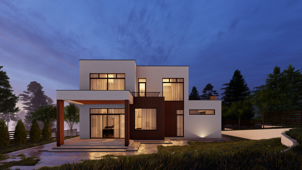 Современный дом в Кондырева