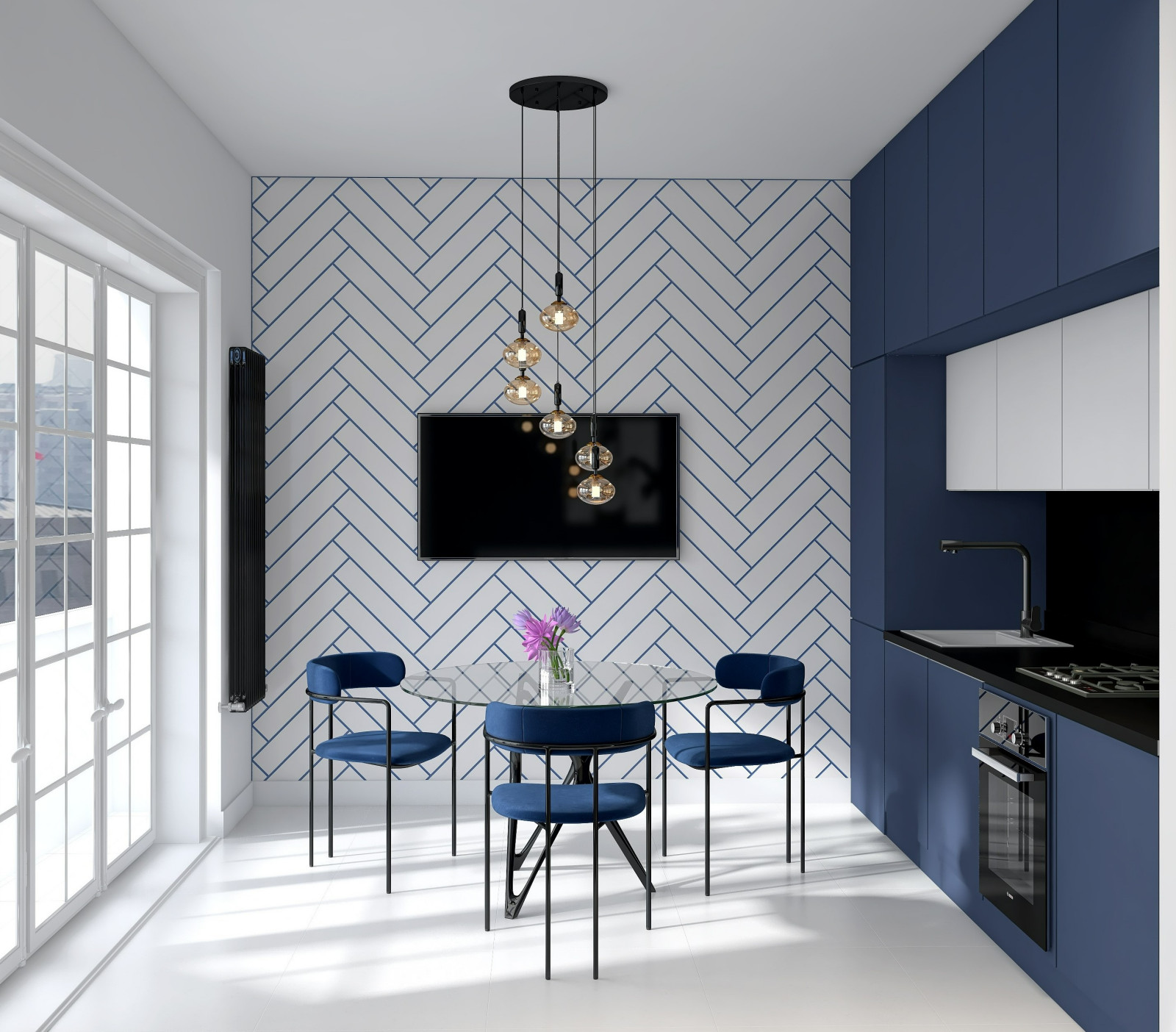 Просторная квартира для молодой актрисы