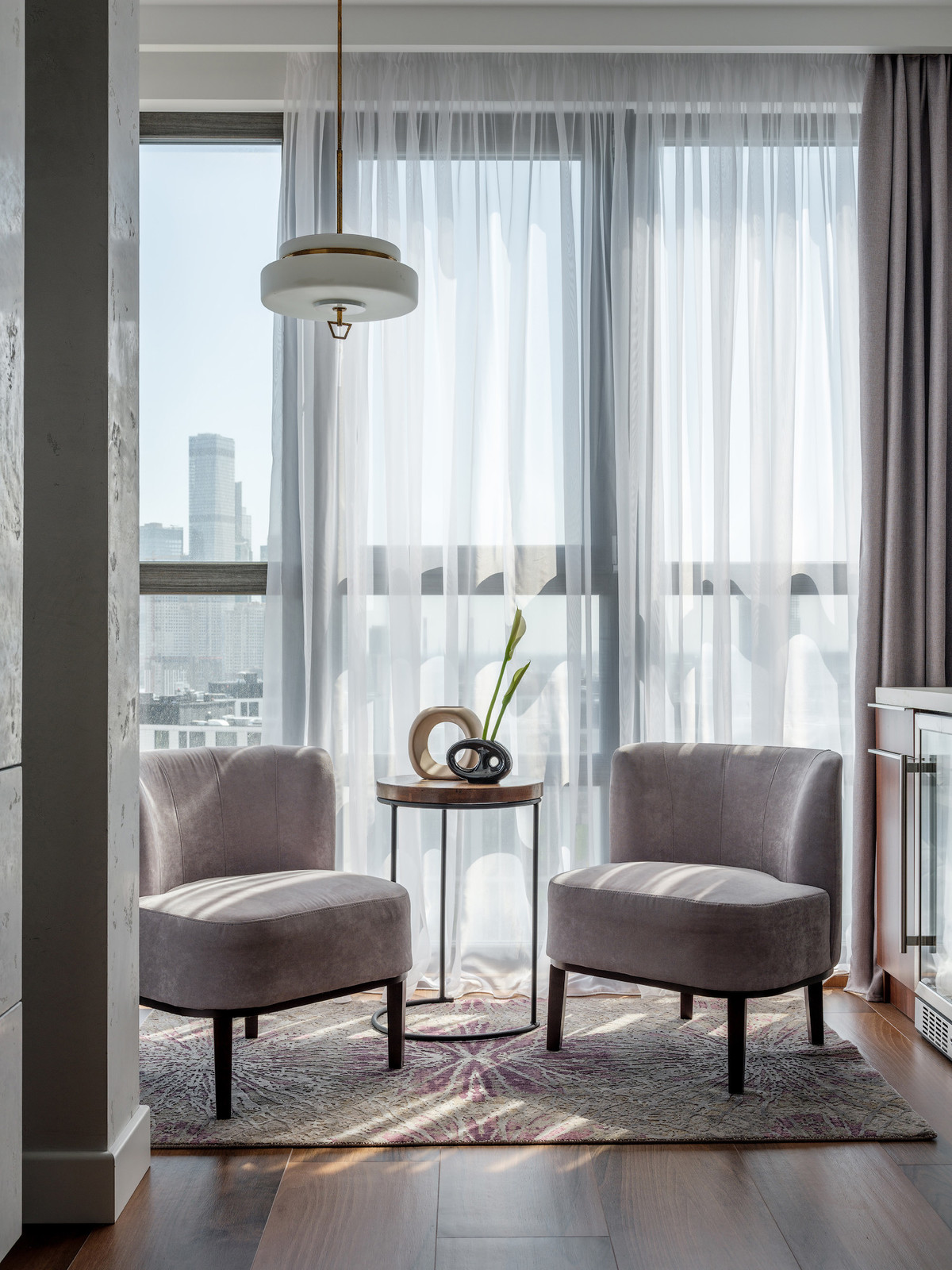 Квартира с видом на Москва-сити