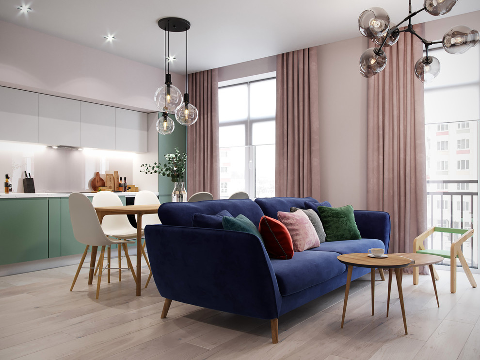 Визуализации проекта квартиры 74 кв.м ЖК Only Москва