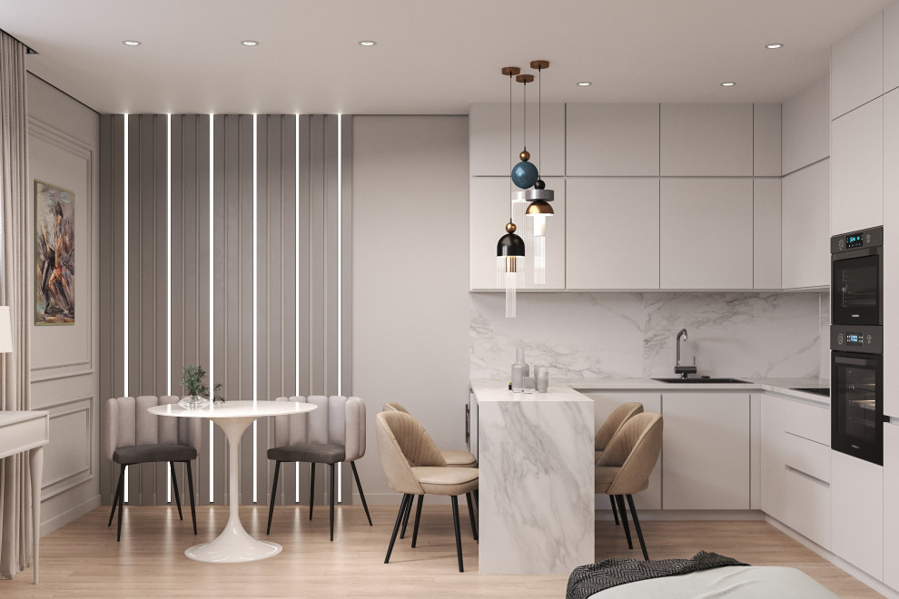 Обложка проекта: Квартира в Челябинске в стиле "неоклассика"