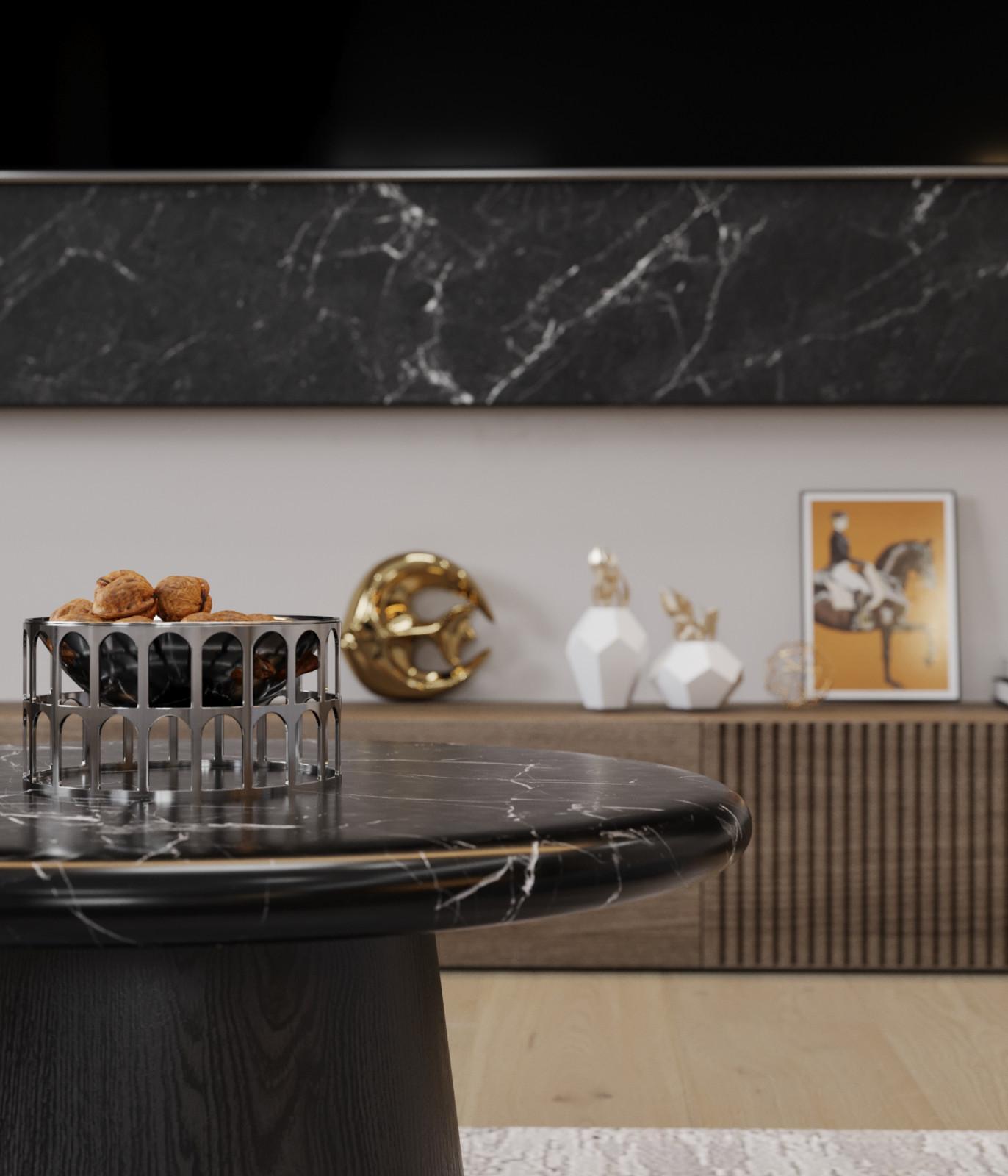 Квартира в серых тонах