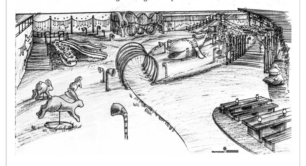 ТЦ Мозайка, общественная зона развлечений и спорта