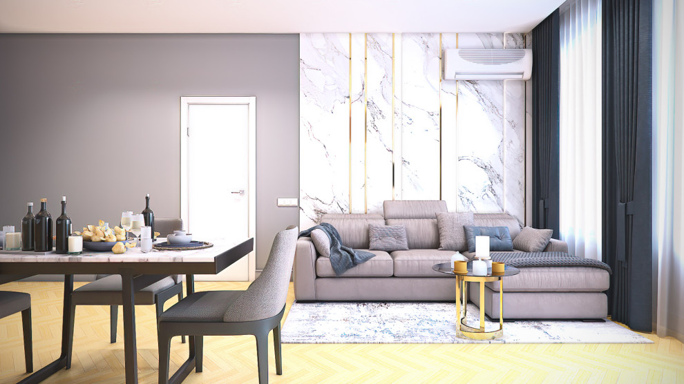 Обложка проекта: проект кухни гостинной