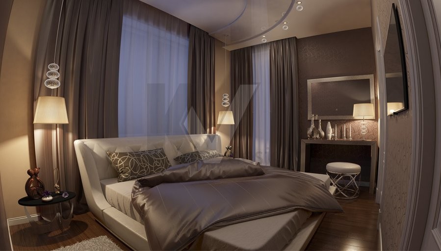 Дизайн-проект 3-комнатной квартиры, ЖК Лосиный остров