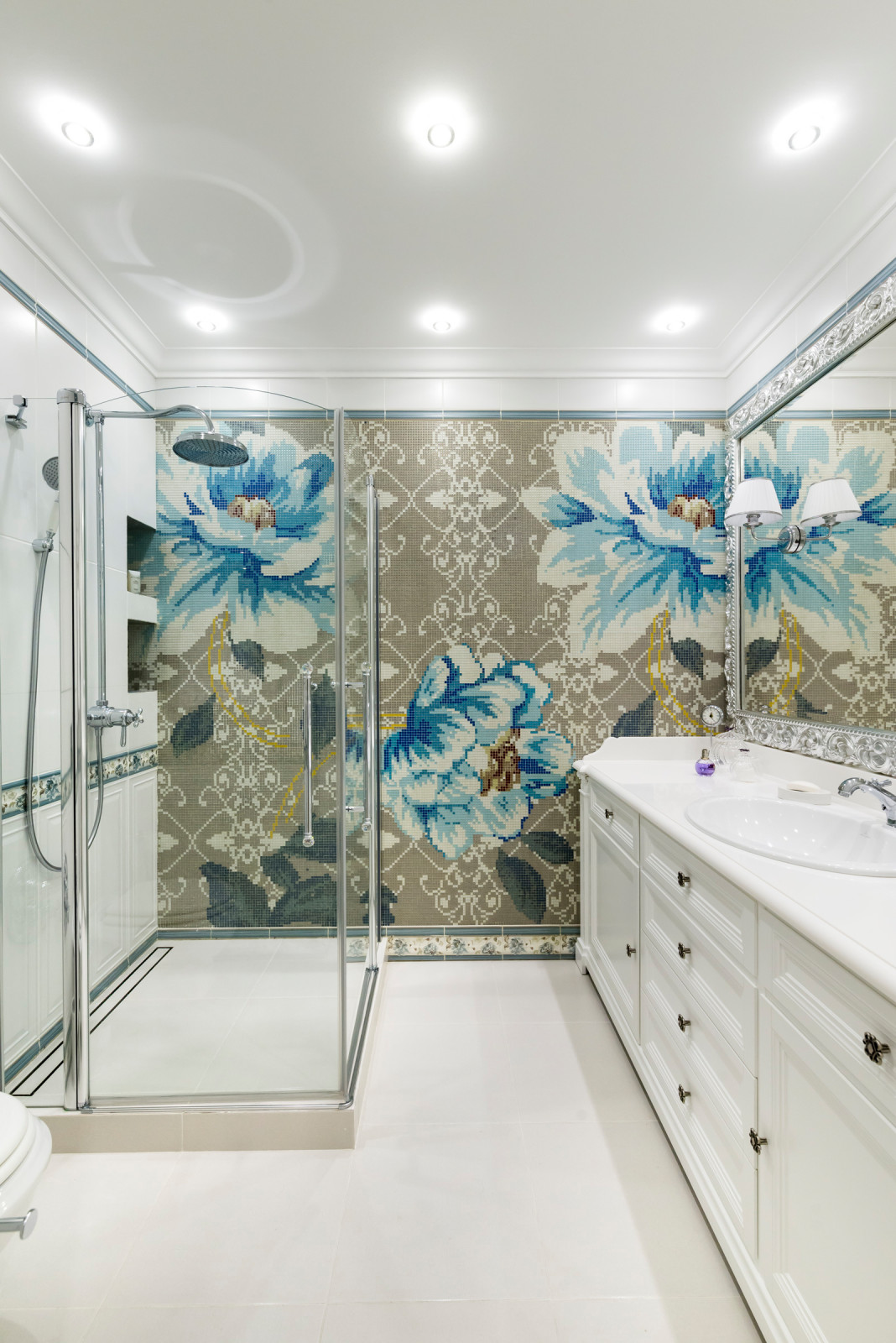 Интерьер квартиры в ЖК "Скай Форт"