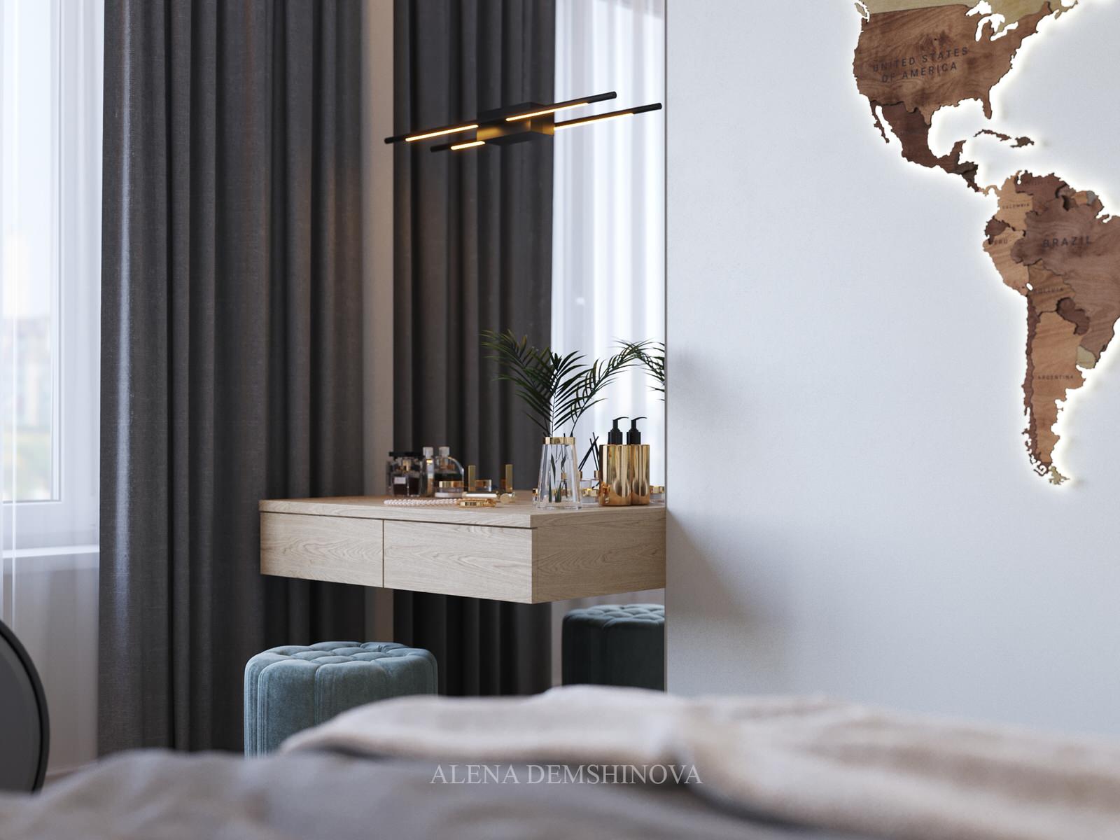 Квартира для молодой пары и их котиков