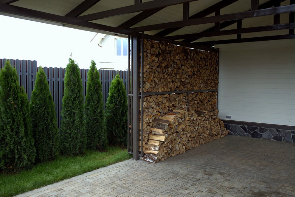 Ландшафтный дизайн сада в поселке "Олимп"