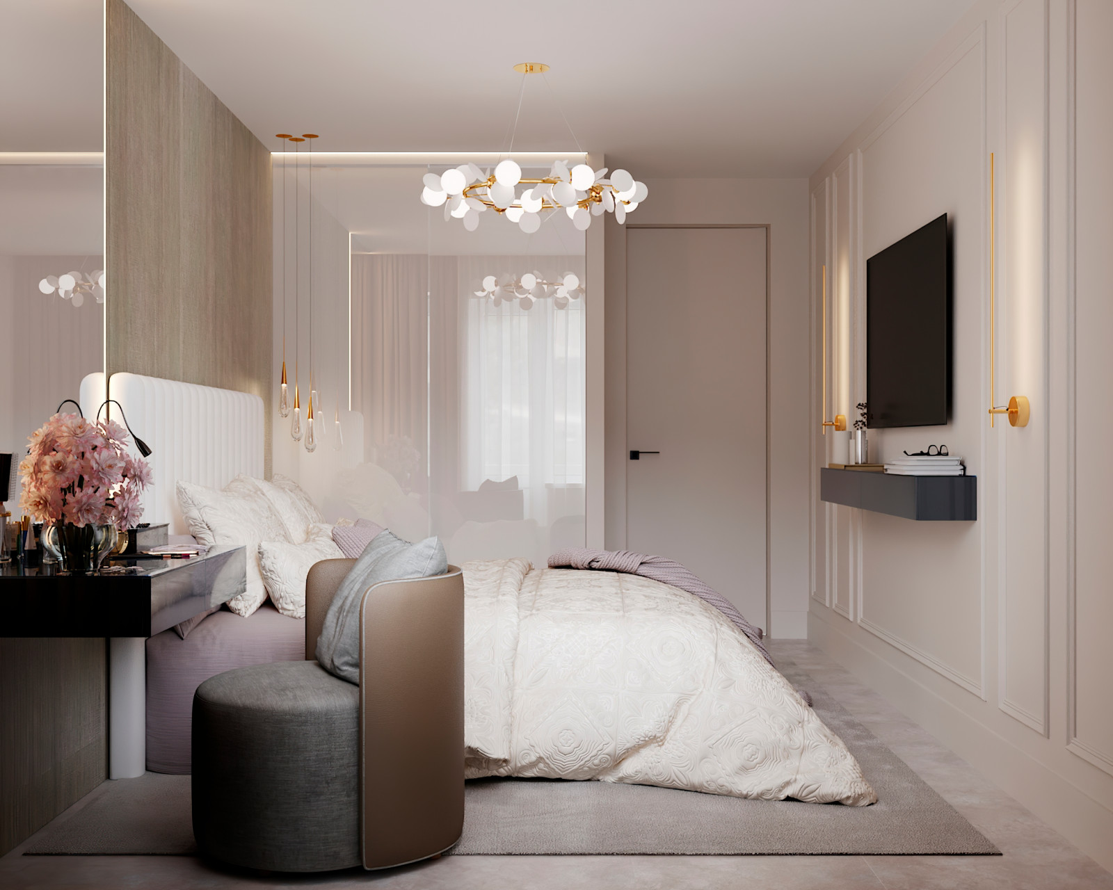 Лаконичная квартира для молодой семьи