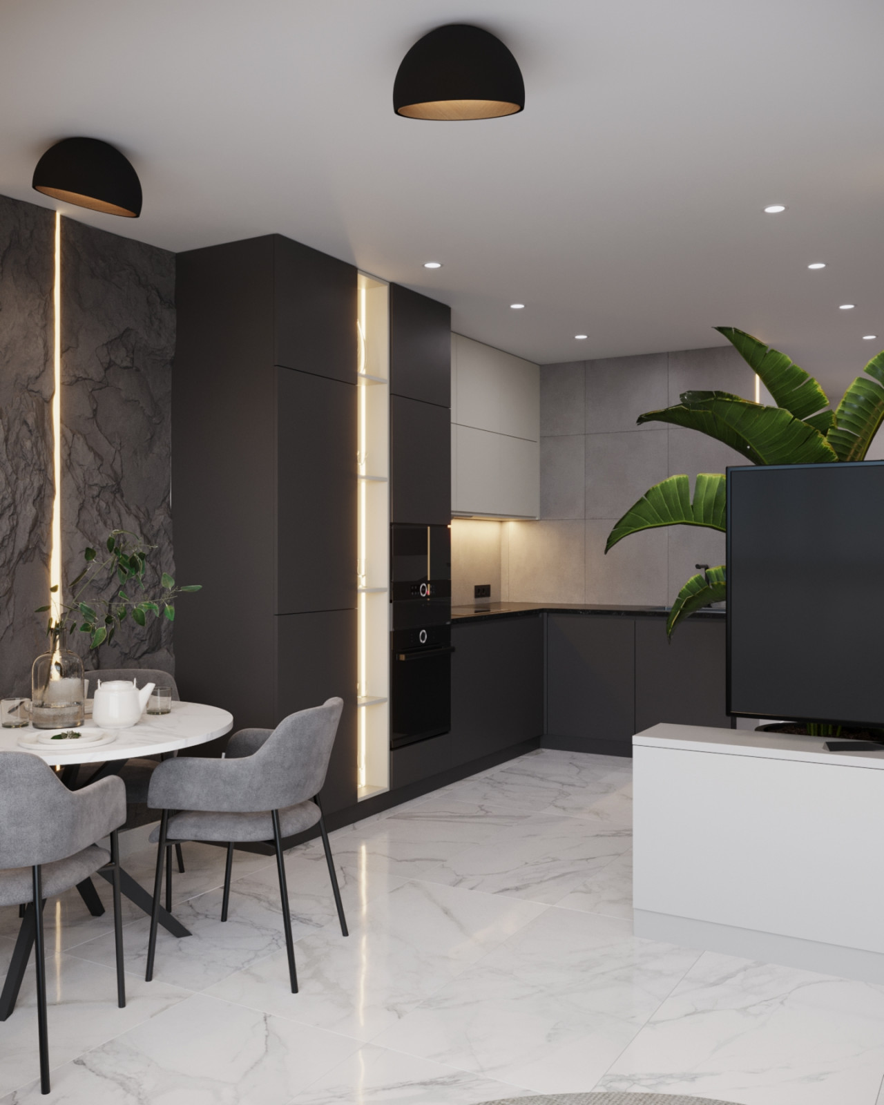 Дизайн-проект квартиры в современном стиле