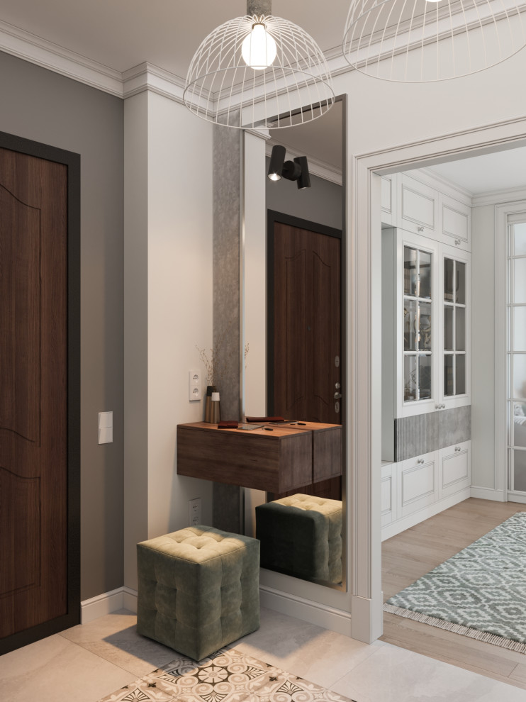 Интерьер квартиры на Туристской ул. - "Springflat" (57,8 кв.м.)