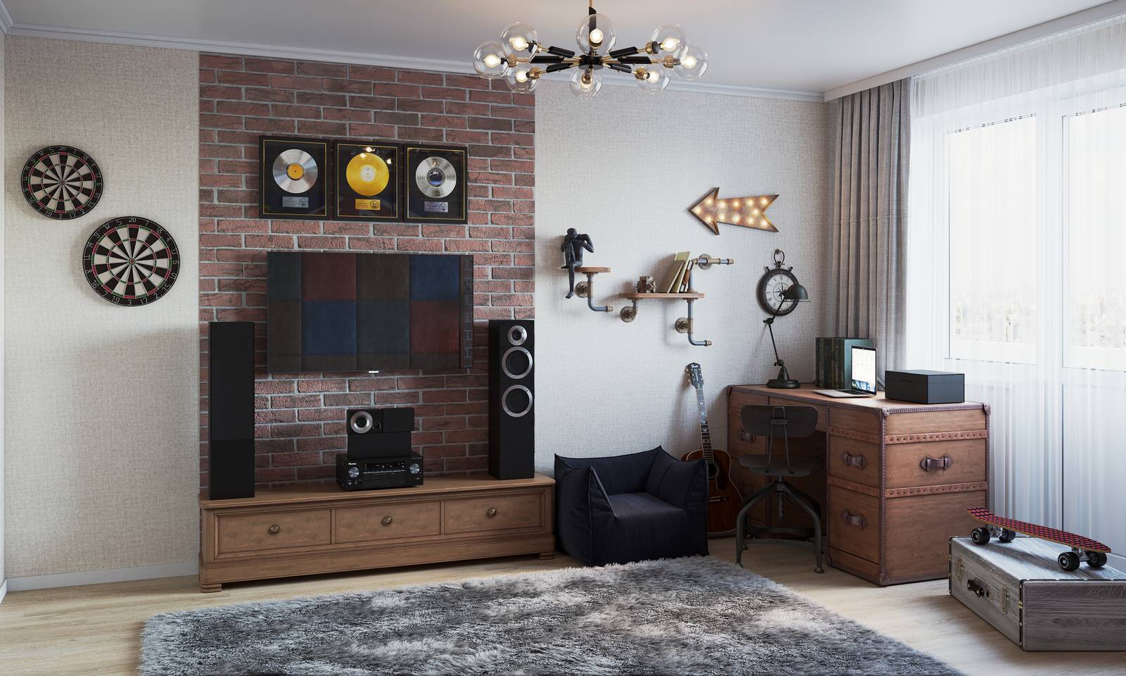 Четырехкомнатная квартира. 120м2 Омск