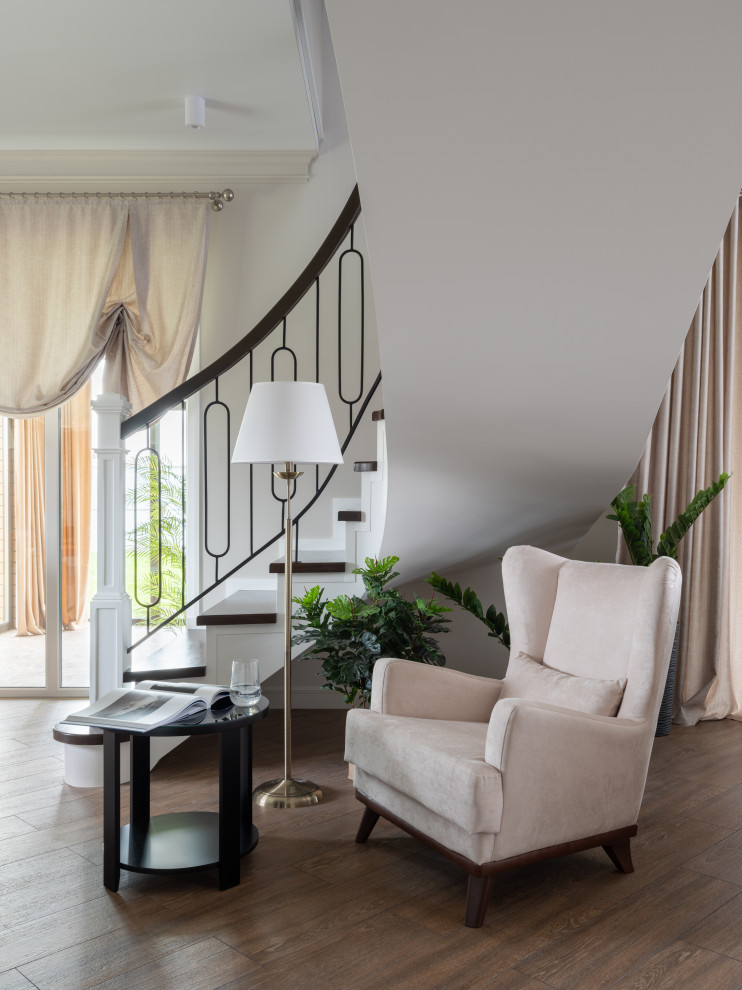 Двухэтажный дом с террасой площадью 170 м²