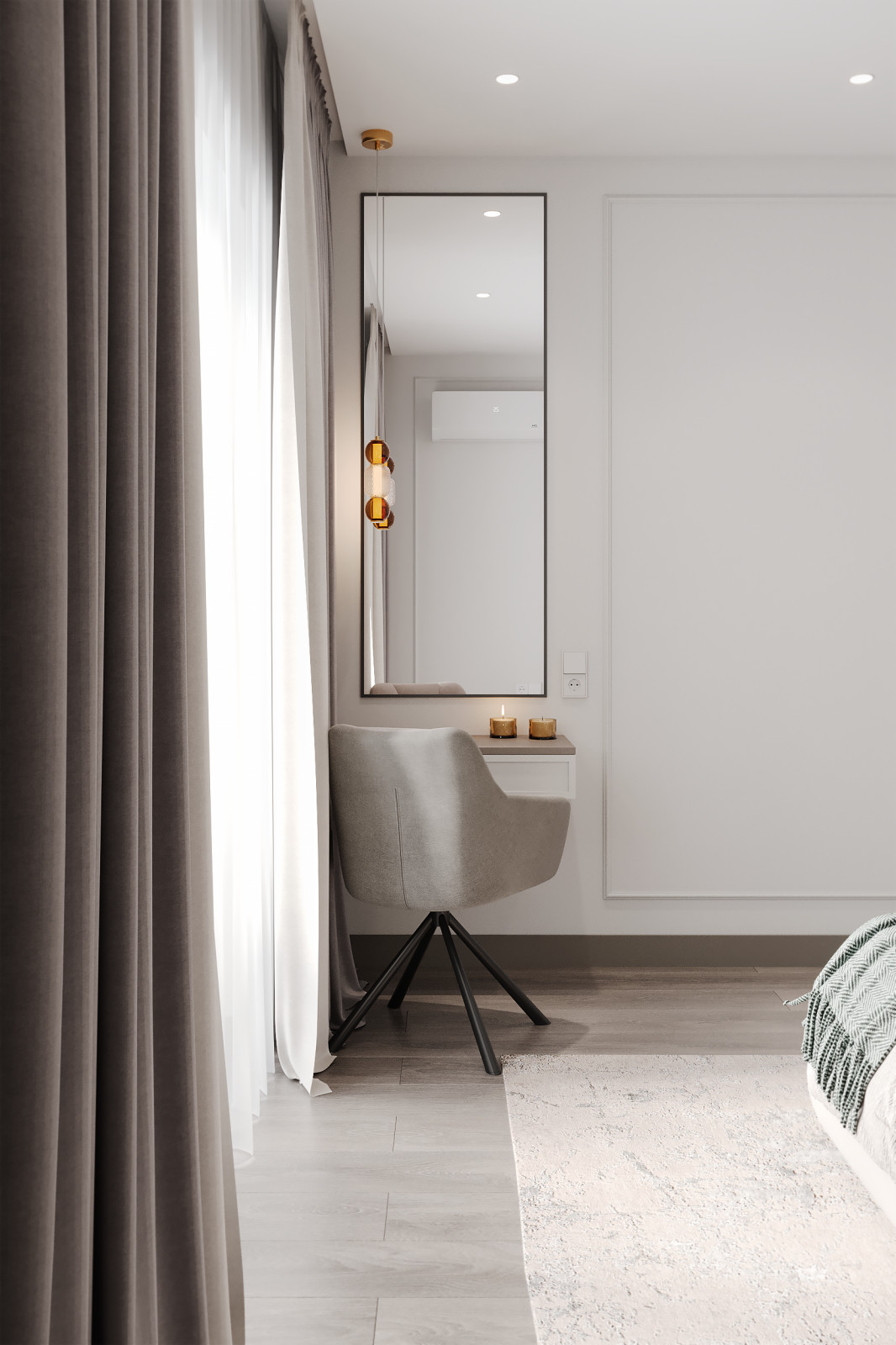 Белый интерьер