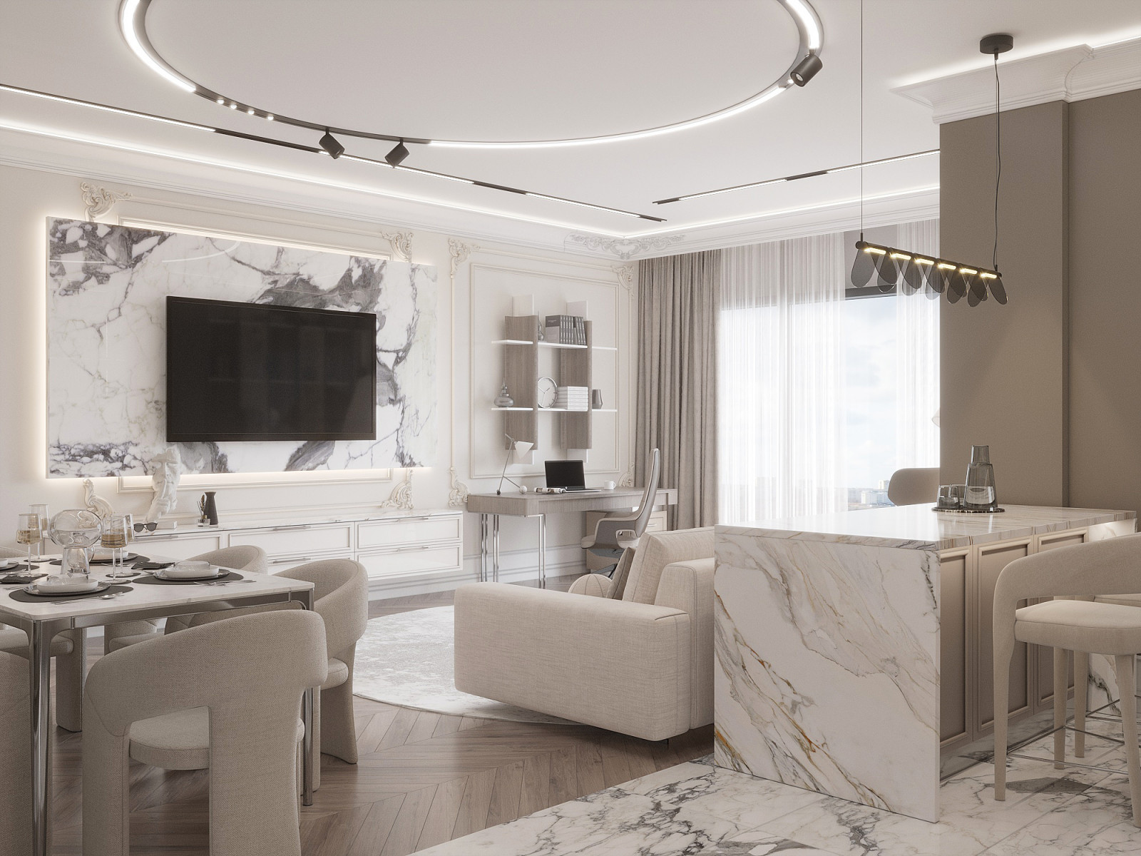 Резиденции Галереи Чижова гостиная